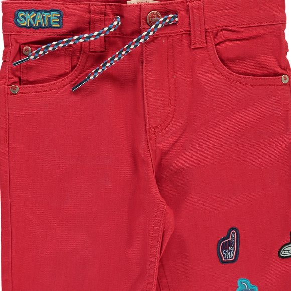 ΒΡΕΦΙΚΟ ΤΖΙΝ ΣΟΡΤΣ ΓΙΑ ΑΓΟΡΙΑ - ΚΟΚΚΙΝΟ Βρεφικο Τζιν Σορτς Για Αγορια - Κοκκινο