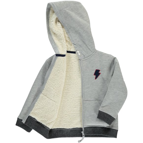ΠΑΙΔΙΚΗ ΖΑΚΕΤΑ ΜΕ ΚΟΥΚΟΥΛΑ ΓΙΑ ΑΓΟΡΙΑ - ΓΚΡΙ Παιδικη Ζακετα Με Κουκουλα Για Αγορια - Γκρι