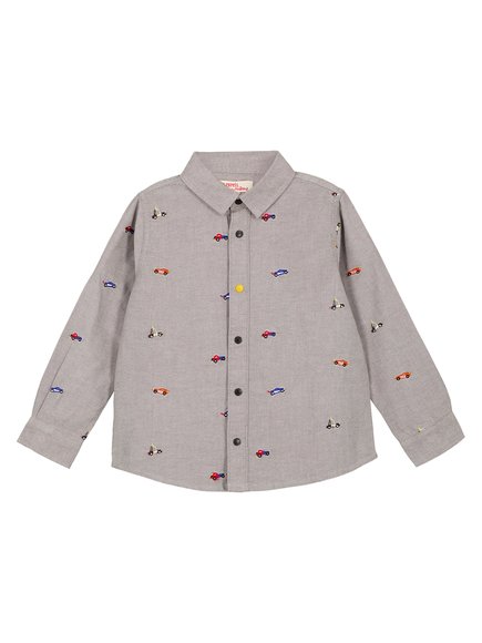 ΠΑΙΔΙΚΟ ΠΟΥΚΑΜΙΣΟ ΓΙΑ ΑΓΟΡΙΑ - ΓΚΡΙ ΠΑΙΔΙΚΟ ΠΟΥΚΑΜΙΣΟ ΓΙΑ ΑΓΟΡΙΑ - ΓΚΡΙ