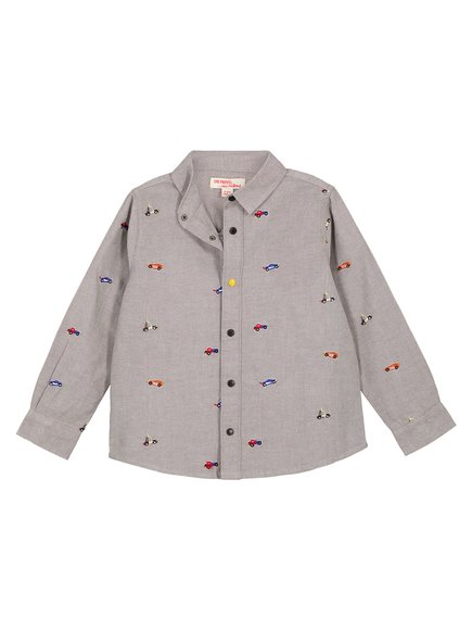 ΠΑΙΔΙΚΟ ΠΟΥΚΑΜΙΣΟ ΓΙΑ ΑΓΟΡΙΑ - ΓΚΡΙ Παιδικο Πουκαμισο Για Αγορια - Γκρι