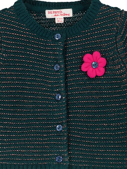 ΒΡΕΦΙΚΗ ΖΑΚΕΤΑ ΓΙΑ ΚΟΡΙΤΣΙΑ - ΣΚΟΥΡΟ ΜΠΛΕ Βρεφικη Ζακετα Για Κοριτσια - Σκουρο Μπλε