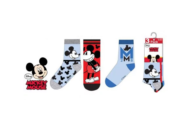 DISNEY MICKEY ΠΑΙΔΙΚΕΣ ΚΑΛΤΣΕΣ 3 τεμ. SRHS0677 MULTICOLOR DISNEY MICKEY ΠΑΙΔΙΚΕΣ ΚΑΛΤΣΕΣ 3 τεμ. SRHS0677 MULTICOLOR
