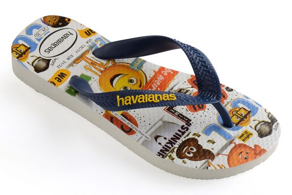 HAVAIANAS EMOJI MOVIE WHITE