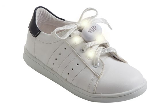 SNEAKER ΜΕ ΦΩΤΕΙΝΑ ΚΟΡΔΟΝΙΑ LED WHITE