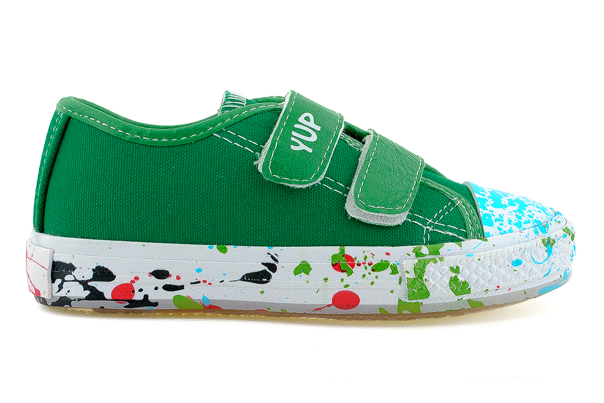 ΠΑΙΔΙΚΑ ΠΑΝΙΝΑ SNEAKER YUP SPLASH LED ΦΩΤΑΚΙΑ GREEN ΠΑΙΔΙΚΑ ΠΑΝΙΝΑ SNEAKER YUP SPLASH LED ΦΩΤΑΚΙΑ GREEN