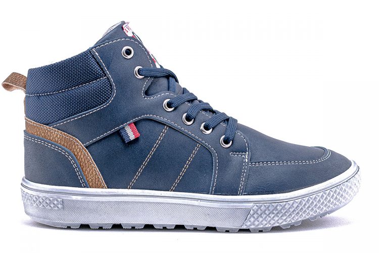 ΠΑΙΔΙΚΑ ΜΠΟΤΑΚΙΑ CASUAL ΚΟΡΔΟΝΙ NAVY