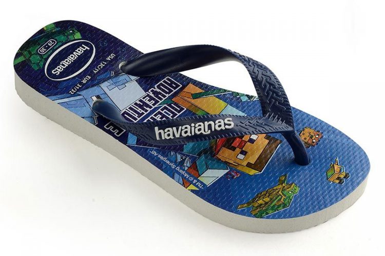 HAVAIANAS KIDS MINECRAFT 145125 NAVY