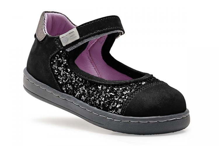 ΠΑΙΔΙΚΕΣ ΔΕΡΜΑΤΙΝΕΣ ΜΠΑΡΕΤΕΣ CROCODILINO STRASS BLACK