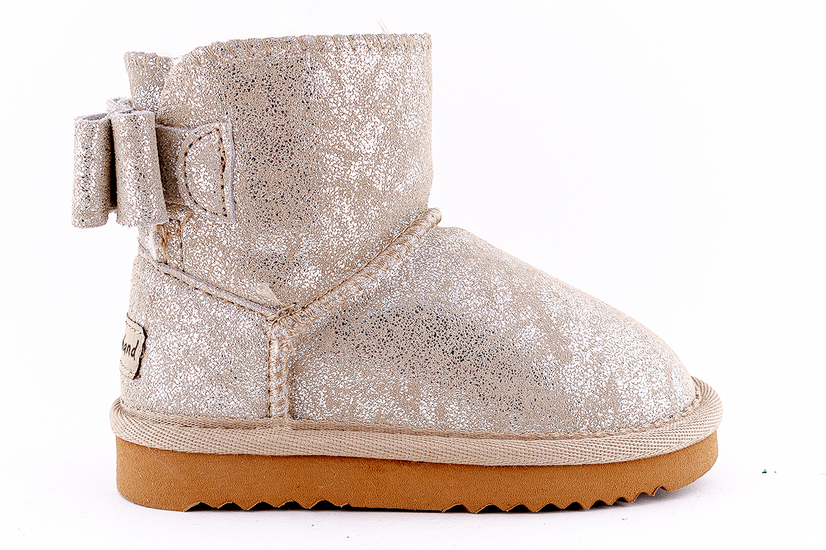 ΠΑΙΔΙΚΑ ΜΠΟΤΑΚΙΑ CHILDRENLAND SUEDE SILVER ΠΑΙΔΙΚΑ ΜΠΟΤΑΚΙΑ CHILDRENLAND SUEDE SILVER