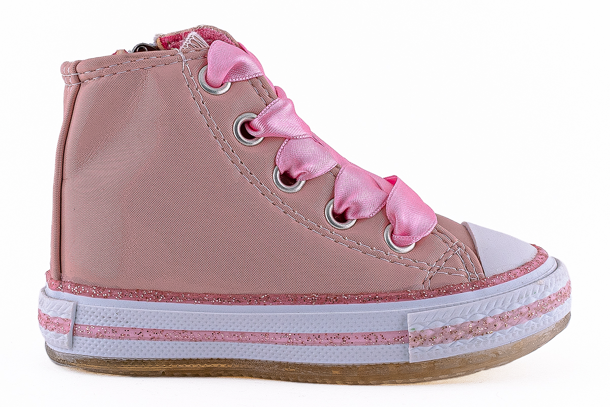 ΠΑΙΔΙΚΑ SNEAKERS YUP ΣΑΤΕΝ ΚΟΡΔΟΝΙΑ PINK ΠΑΙΔΙΚΑ SNEAKERS YUP ΣΑΤΕΝ ΚΟΡΔΟΝΙΑ PINK