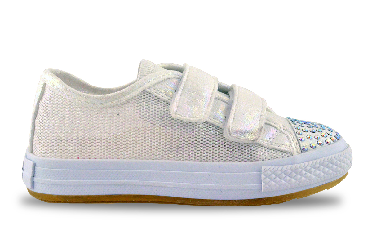 ΠΑΙΔΙΚΑ ΠΑΝΙΝΑ SNEAKER YUP STRASS GLITTER SILVER ΠΑΙΔΙΚΑ ΠΑΝΙΝΑ SNEAKER YUP STRASS GLITTER SILVER