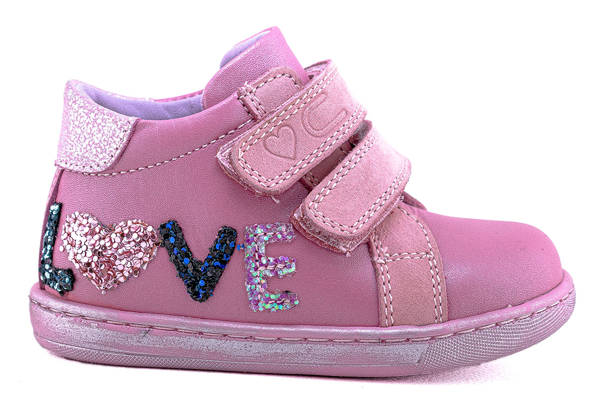 ΠΑΙΔΙΚΑ ΑΝΑΤΟΜΙΚΑ ΜΠΟΤΑΚΙΑ ΔΕΡΜΑ LOVE PINK ΠΑΙΔΙΚΑ ΑΝΑΤΟΜΙΚΑ ΜΠΟΤΑΚΙΑ ΔΕΡΜΑ LOVE PINK