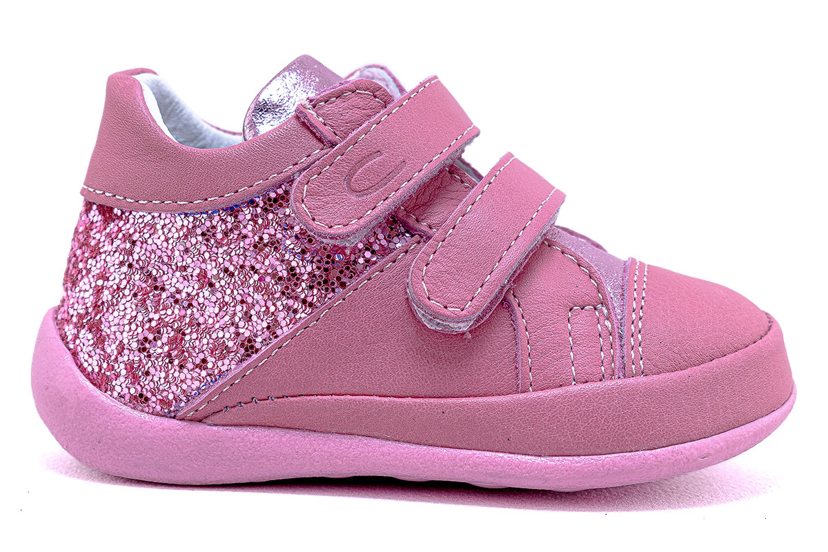 ΒΡΕΦΙΚΑ ΑΝΑΤΟΜΙΚΑ ΔΕΡΜΑΤΙΝΑ ΜΠΟΤΑΚΙΑ GLITTER PINK ΒΡΕΦΙΚΑ ΑΝΑΤΟΜΙΚΑ ΔΕΡΜΑΤΙΝΑ ΜΠΟΤΑΚΙΑ GLITTER PINK