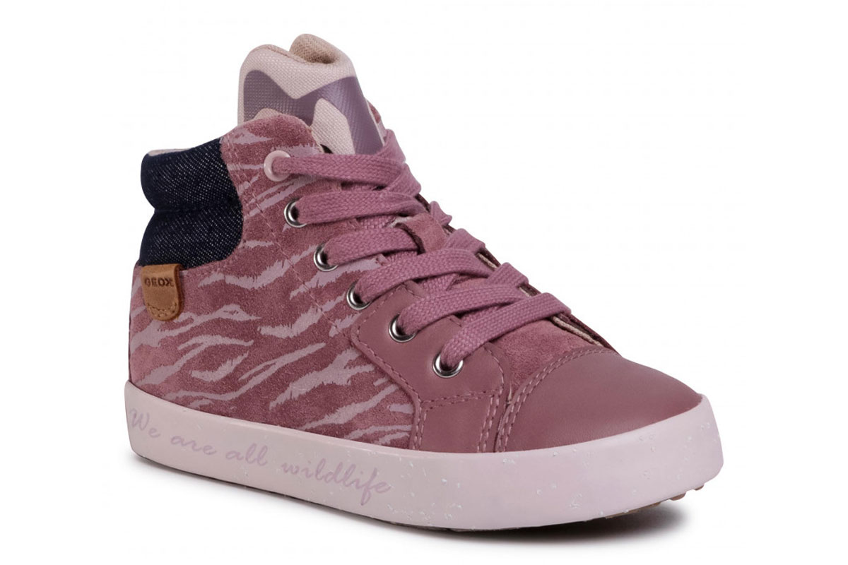 GEOX ΠΑΙΔΙΚΑ ΜΠΟΤΑΚΙΑ WWF PINK GEOX ΠΑΙΔΙΚΑ ΜΠΟΤΑΚΙΑ WWF PINK