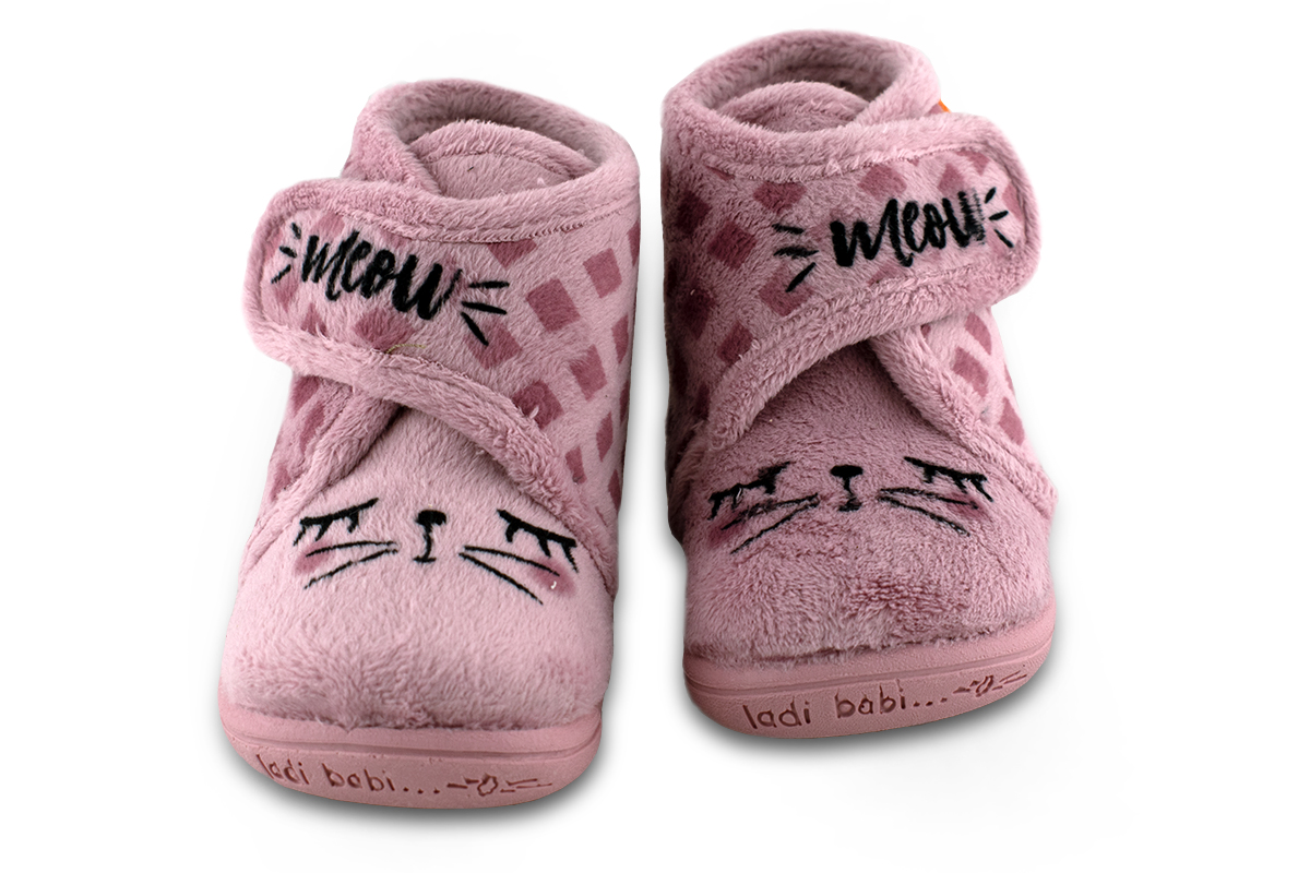 ΠΑΙΔΙΚΕΣ ΠΑΝΤΟΦΛΕΣ ΓΑΤΑΚΙ VUL-LADI PINK ΠΑΙΔΙΚΕΣ ΠΑΝΤΟΦΛΕΣ ΓΑΤΑΚΙ VUL-LADI PINK