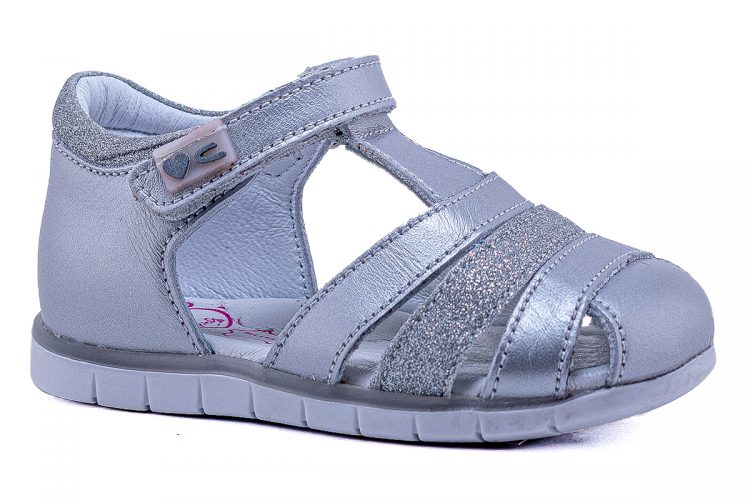 ΠΑΙΔΙΚΑ ΔΕΡΜΑΤΙΝΑ ΠΕΔΙΛΑ CROCODILINO ΛΟΥΡΑΚΙΑ SILVER