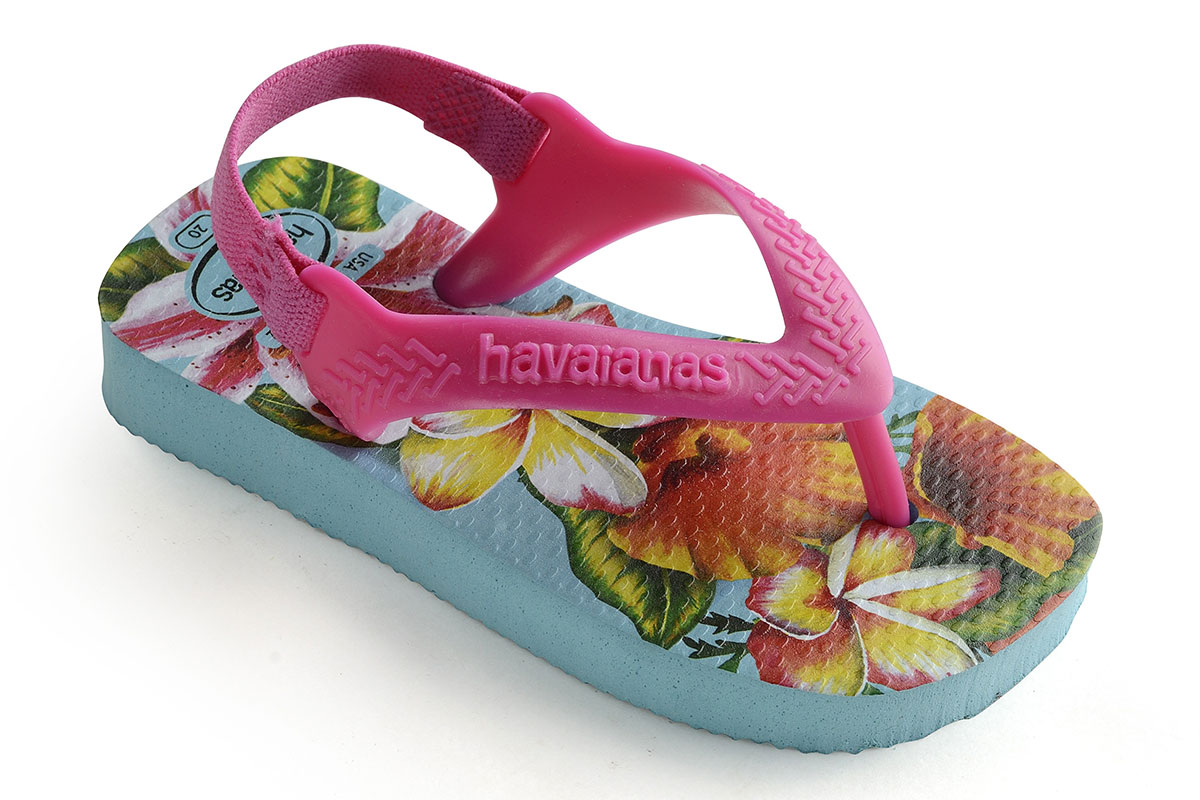 HAVAIANAS BABY CHIC 4137067 LIGHT BLUE HAVAIANAS BABY CHIC 4137067 LIGHT BLUE