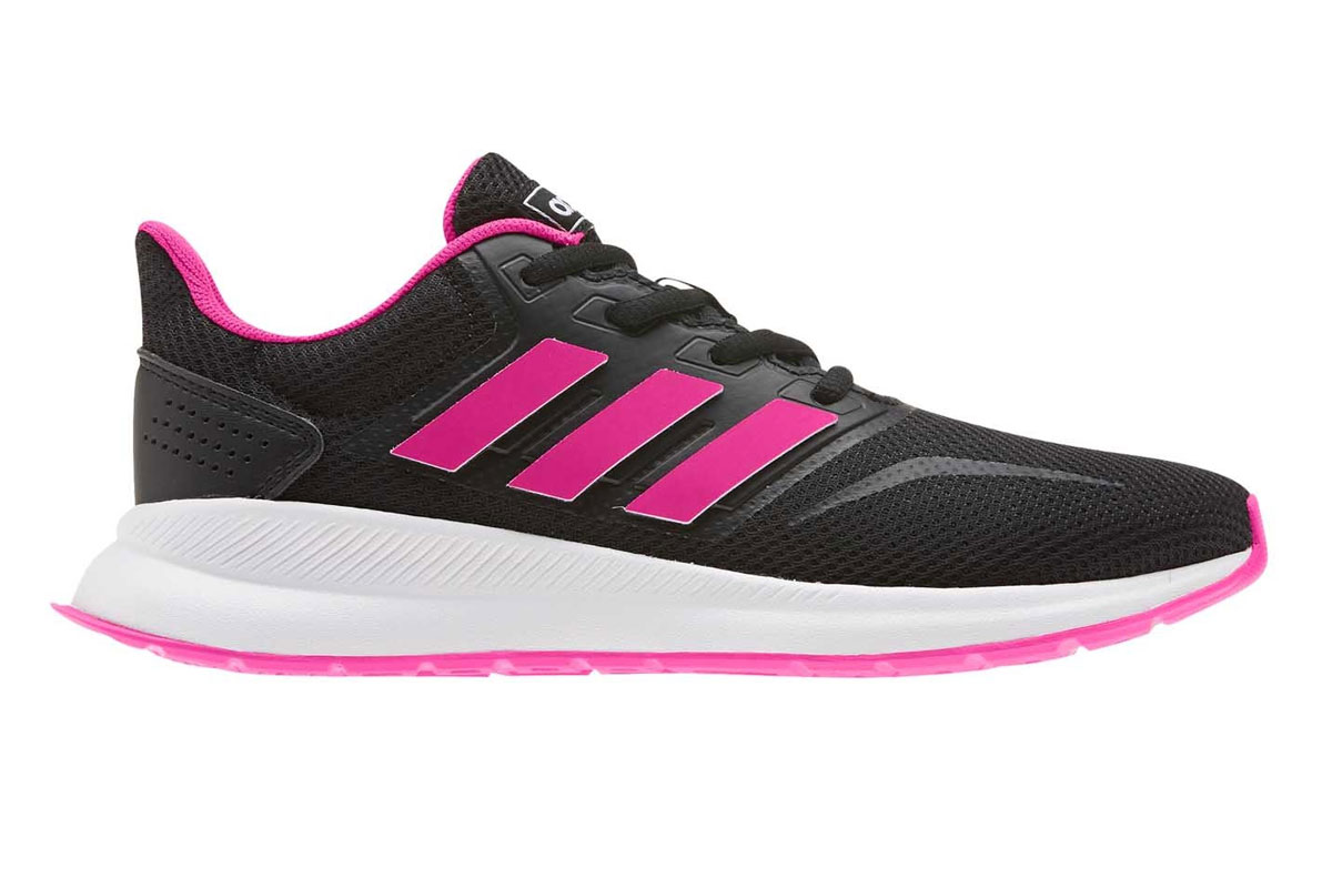ADIDAS RUNFALCON K5 BLACK ADIDAS RUNFALCON K5 BLACK