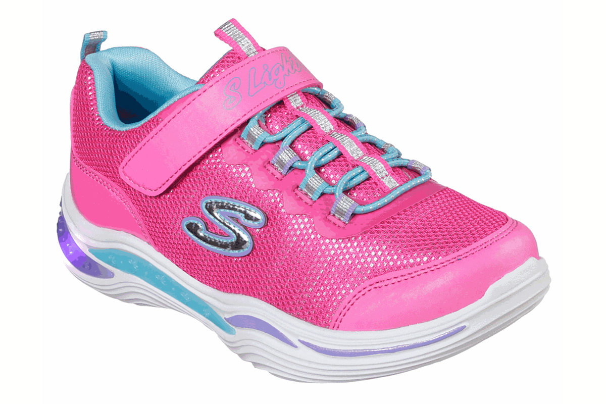 παιδικά αθλητικά SKECHERS S LIGHTS: POWER PETALS FUCHSIA παιδικά αθλητικά SKECHERS S LIGHTS: POWER PETALS FUCHSIA