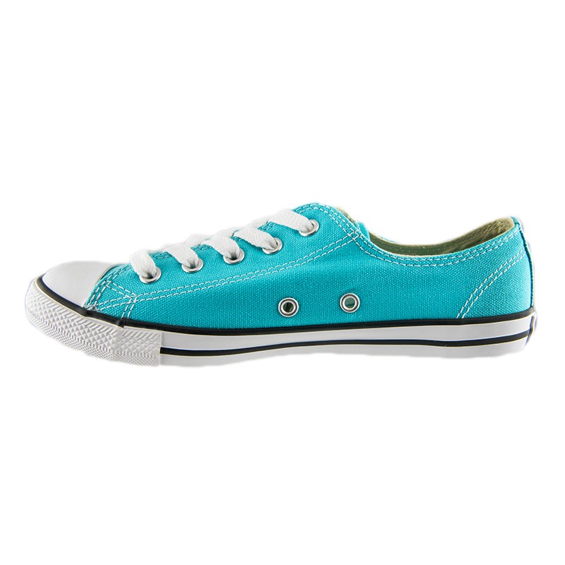 All Star Πανινο Unisex 547157C - ΤΥΡΚΟΥΑΖ Πάνινο παπούτσι ALL STAR unisex, με κορδόνι για σταθερότητα, σε υπέροχο τυρκουάζ χρώμα, συνδυασμένο με λευκή σόλα και μαύρες πινελιές.