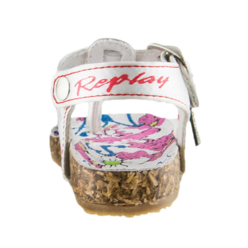 Replay Πεδιλο Κοριτσι JX080022T - ΛΕΥΚΟ REPLAY ΠΕΔΙΛΟ ΚΟΡΙΤΣΙ, με διχάλα και ξεχωριστές διακοσμητικές πέτρες.