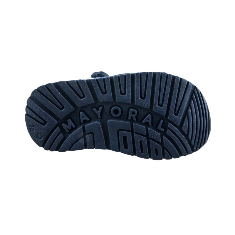 Mayoral Πεδιλο Αγορι 41078 - ΜΠΛΕ-ΚΟΚΚΙΝΟ MAYORAL πέδιλο για αγόρι σε μπλε-γκρι χρώμα για να νιώθει άνεση και ασφάλεια στις πρώτες διακοπές της ζωής του!