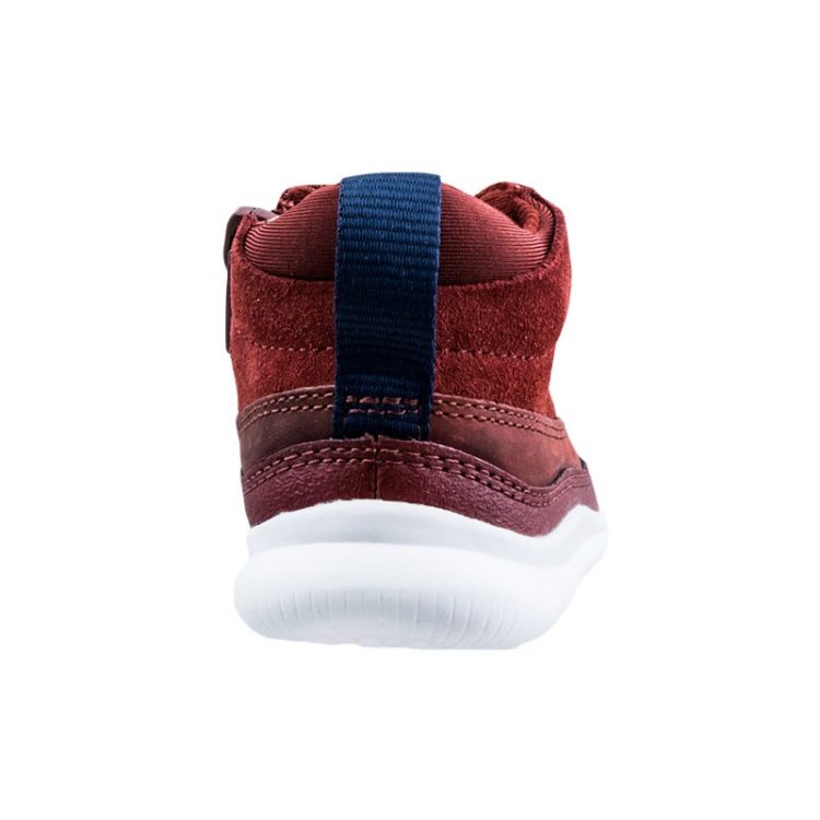 CLARKS Μποτάκι CLOUD AIR T BURGUNDY για μικρά αγόρια!