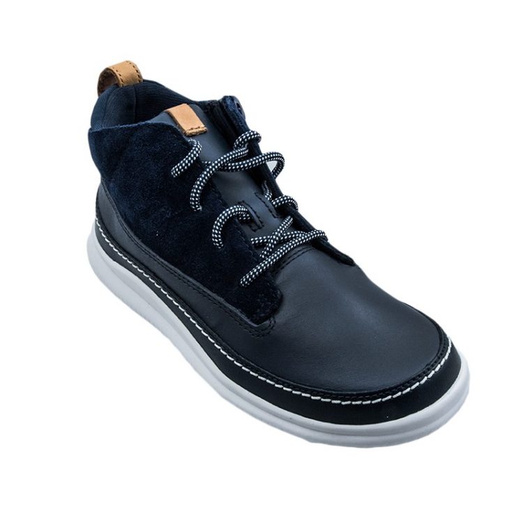 Clarks Μποτάκι Αγόρι Cloud Air K Navy 26141342 - ΜΠΛΕ