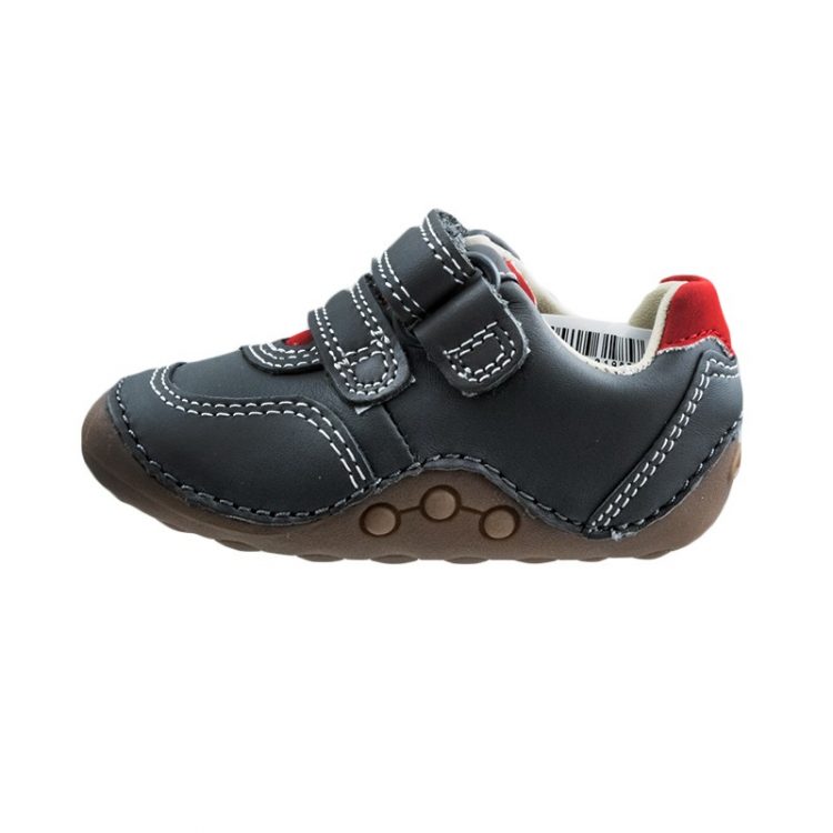 CLARKS παιδικό παπούτσι TINY DUSK για μικρά αγόρια που κάνουν τα πρώτα τους βήματα!