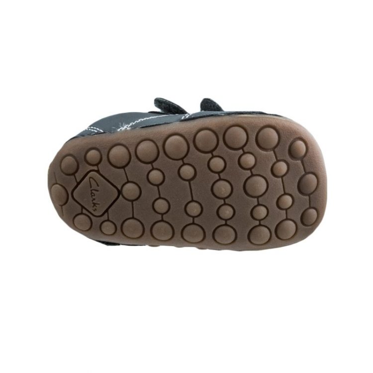 CLARKS παιδικό παπούτσι TINY DUSK για μικρά αγόρια που κάνουν τα πρώτα τους βήματα!