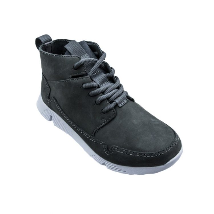 Clarks Μποτάκι Αγόρι Tri Voyage K Dark Grey 26145552 - ΓΚΡΙ
