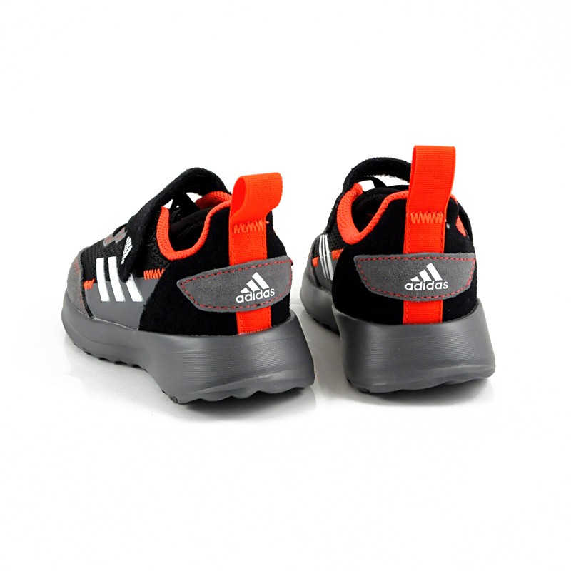 Adidas Αθλητικό Παπούτσι Αγόρι Rapida Run EF9406 - ΓΚΡΙ-ΜΑΥΡΟ ADIDAS παιδικό αθλητικό παπούτσι Rapida Run για αγόρια που θέλουν άνεση και μοντέρνο στυλ!