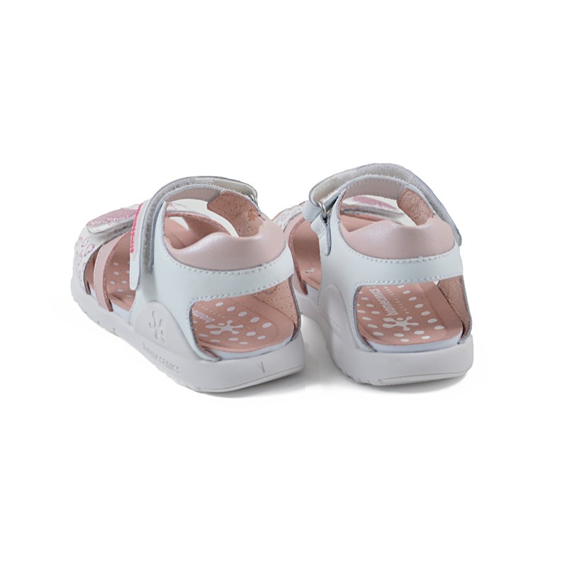 Biomecanics Πέδιλο Κορίτσι 202170 - ΛΕΥΚΟ-ΡΟΖ BIOMECANICS παιδικό πέδιλο για κορίτσια που θέλουν να είναι δροσερά και άνετα στις καλοκαιρινές βόλτες!