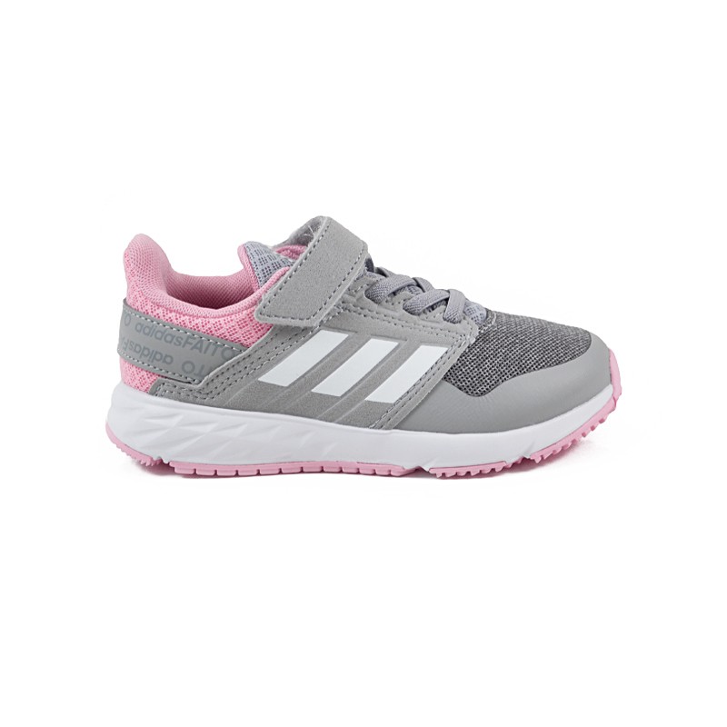 Adidas Αθλητικό Παπούτσι Κορίτσι Forta Faito F36105 - ΓΚΡΙ-ΡΟΖ ADIDAS παιδικό αθλητικό παπούτσι για κορίτσια που τρέχουν και χορεύουν συνεχώς!