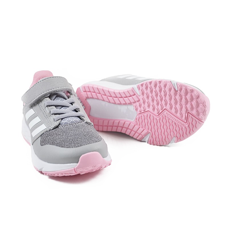 Adidas Αθλητικό Παπούτσι Κορίτσι Forta Faito F36105 - ΓΚΡΙ-ΡΟΖ ADIDAS παιδικό αθλητικό παπούτσι για κορίτσια που τρέχουν και χορεύουν συνεχώς!