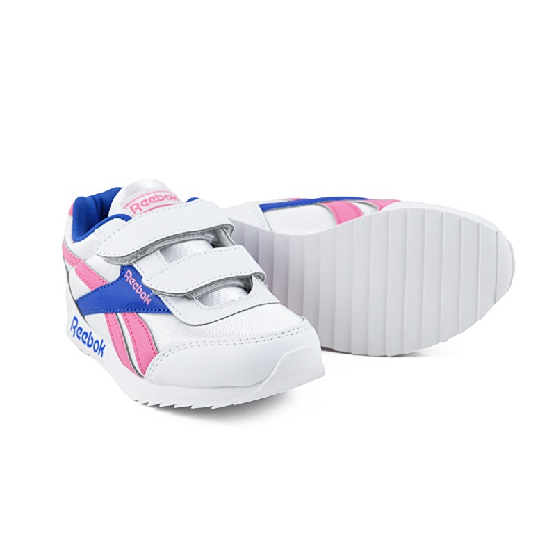 Reebok Αθλητικό Παπούτσι Κορίτσι Reebok Royal Gljog EF3731 - ΛΕΥΚΟ-ΡΟΖ Reebok Royal παιδικό αθλητικό παπούτσι για μικρά κορίτσια που τρέχουν ασταμάτητα!