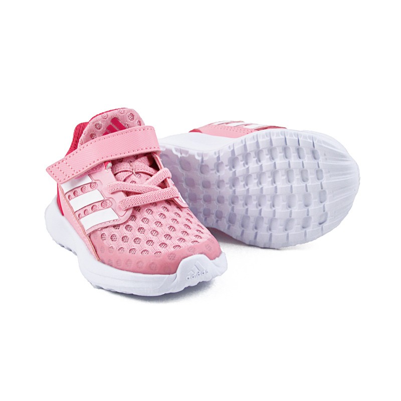 Adidas Αθλητικό Παπούτσι Κορίτσι Rapida Run El I EF9281 - ΡΟΖ ADIDAS παιδικό αθλητικό παπούτσι για μικρά κορίτσια με αθλητικό look!