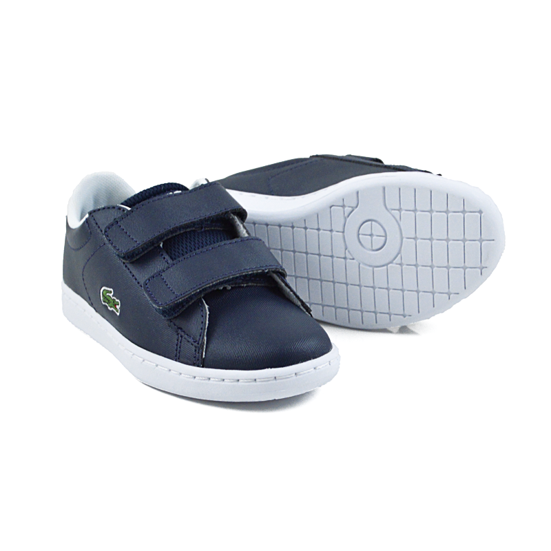Lacoste Χαμηλό Casual Αγόρι Carnaby Evo 7-39SUC0005092 - ΜΠΛΕ Χαμηλό Casual Αγόρι Carnaby Evo