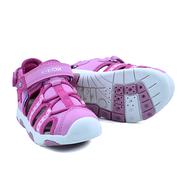 Geox Κλειστό Πέδιλο Κορίτσι B020DA 01550 C8N8F - ΡΟΖ-ΦΟΥΞΙΑ GEOX Κλειστό Πέδιλο για κορίτσια σε ροζ αποχρώσεις!