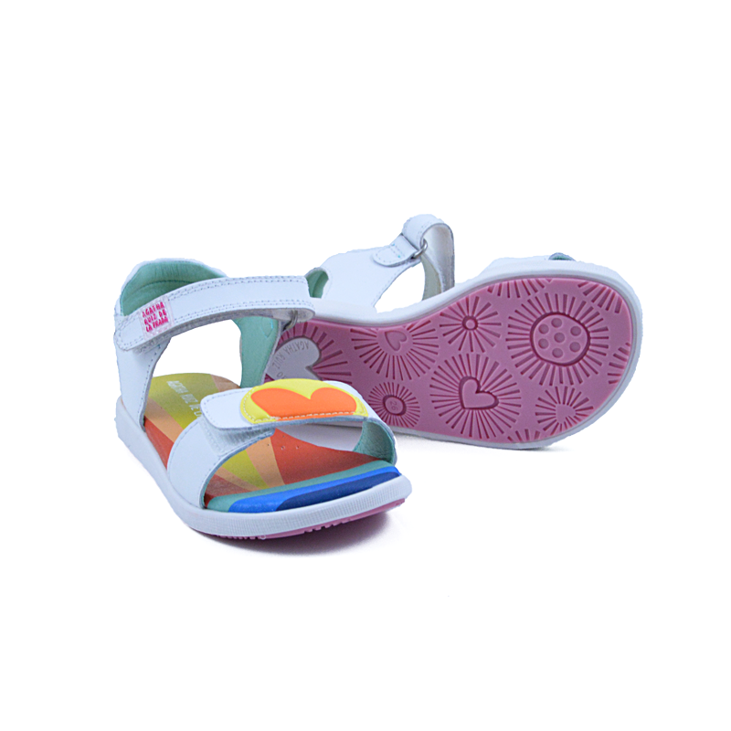 Agatha Ruiz De La Prada Πέδιλο Κορίτσι 202953 - ΛΕΥΚΟ Agatha Ruiz De La Prada παιδικό πέδιλο για κορίτσια!