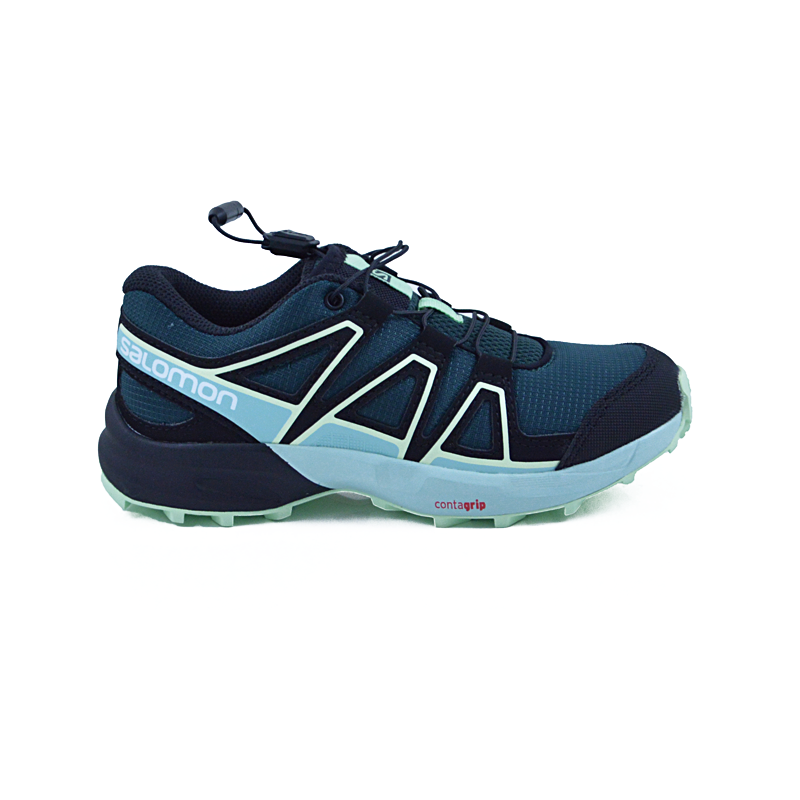 Salomon Αθλητικό Παπούτσι Αγόρι Speedcross 409588 - ΜΑΥΡΟ-ΠΡΑΣΙΝΟ Salomon Speedcross παιδικό αθλητικό παπούτσι για αγόρια που αγαπούν τα σπορ!