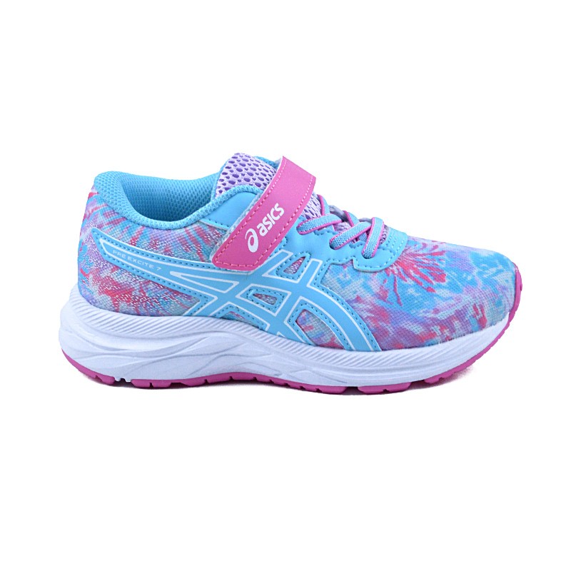 Asics Αθλητικό Παπούτσι Κορίτσι Pre Excite 1014A177-400 - ΓΑΛΑΖΙΟ-ΡΟΖ Αθλητικό Παπούτσι Κορίτσι Pre Excite