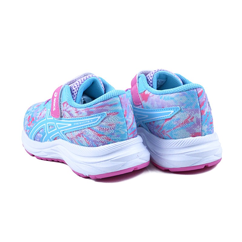 Asics Αθλητικό Παπούτσι Κορίτσι Pre Excite 1014A177-400 - ΓΑΛΑΖΙΟ-ΡΟΖ Αθλητικό Παπούτσι Κορίτσι Pre Excite