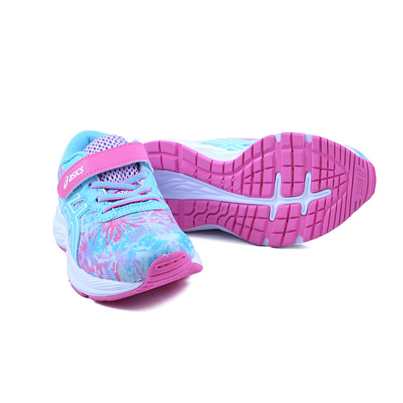 Asics Αθλητικό Παπούτσι Κορίτσι Pre Excite 1014A177-400 - ΓΑΛΑΖΙΟ-ΡΟΖ Αθλητικό Παπούτσι Κορίτσι Pre Excite