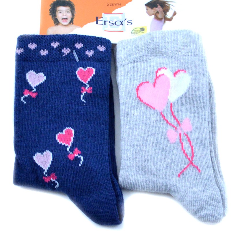 Ersa Καλτσακι Κοριτσι 20225 - ΜΠΛΕ-ΓΚΡΙ Ersa Καλτσακι Κοριτσι 20225 - ΜΠΛΕ-ΓΚΡΙ