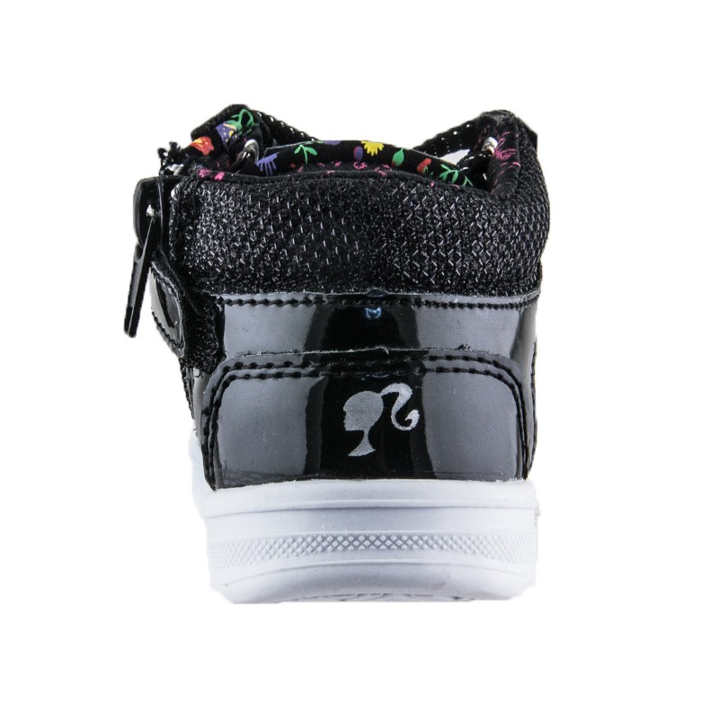 Barbie Μποτακι Κοριτσι W17-SBA331 - ΜΑΥΡΟ-MULTI BARBIE ΜΠΟΤΑΚΙ ΚΟΡΙΤΣΙ