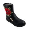 Lelli Kelly Biker Boot Κοριτσι LK7452 - ΜΑΥΡΟ