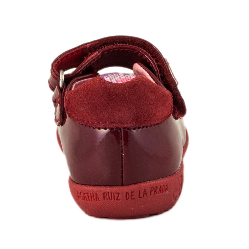 Agatha Ruiz De La Prada Μπαρετα Κοριτσι 151904 - ΚΟΚΚΙΝΟ AGATHA RUIZ DE LA PRADA παιδικά παπούτσια με μπαρέτα.