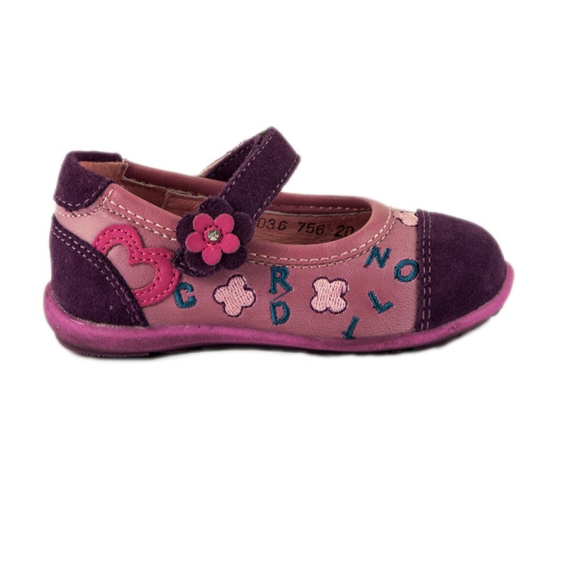 Crocodilino Μπαρετα Κοριτσι 12085036756 - ΜΩΒ Δερμάτινη ανατομική παιδική μπαρέτα για όλες τις ώρες.