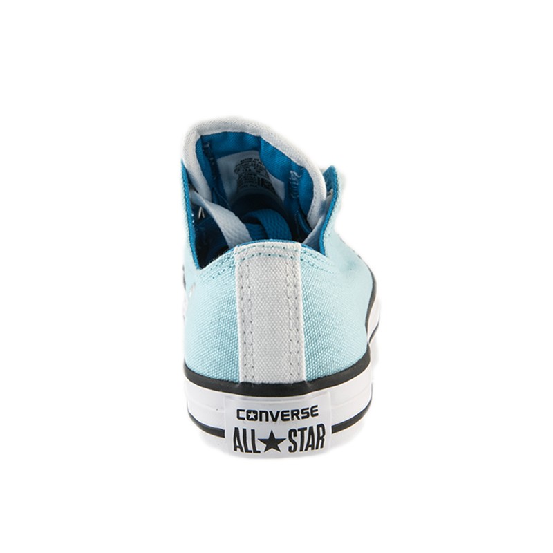 All Star Πανινο Unisex 651745C - ΤΥΡΚΟΥΑΖ Πάνινο All Star unisex, σε τυρκουάζ χρώμα, με χοντρή λευκή σόλα από καουτσούκ, που πλαισιώνεται από δύο μαύρες γραμμές.